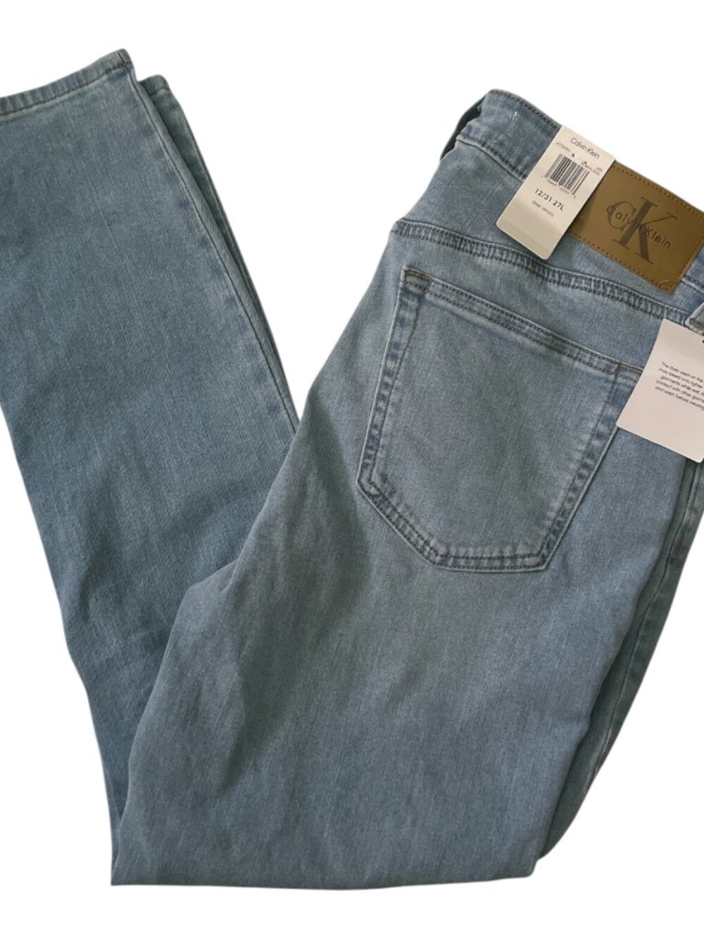 Women's Jeans, Calvin Klein, 12/31 27L, Blue, NWT